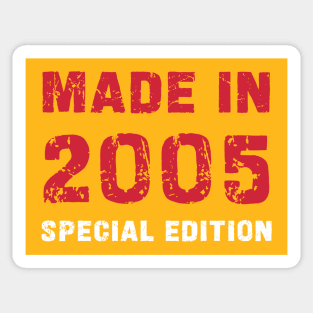 Made In 2005 - 19 Years of Happiness Sticker